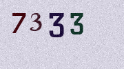 Visual Confirmation Security Code