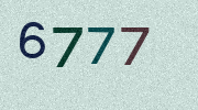 Visual Confirmation Security Code
