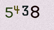 Visual Confirmation Security Code