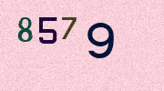 Visual Confirmation Security Code