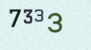 Visual Confirmation Security Code