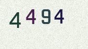 Visual Confirmation Security Code