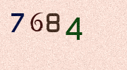 Visual Confirmation Security Code
