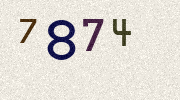 Visual Confirmation Security Code