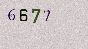 Visual Confirmation Security Code