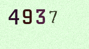 Visual Confirmation Security Code