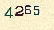 Visual Confirmation Security Code