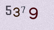 Visual Confirmation Security Code