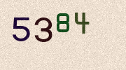 Visual Confirmation Security Code