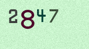 Visual Confirmation Security Code