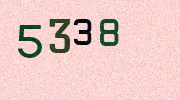 Visual Confirmation Security Code