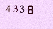 Visual Confirmation Security Code