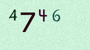 Visual Confirmation Security Code