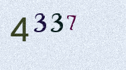 Visual Confirmation Security Code
