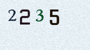 Visual Confirmation Security Code
