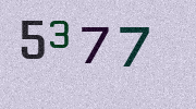 Visual Confirmation Security Code
