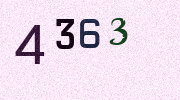 Visual Confirmation Security Code