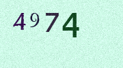 Visual Confirmation Security Code