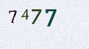 Visual Confirmation Security Code