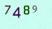 Visual Confirmation Security Code