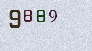 Visual Confirmation Security Code