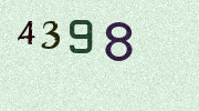 Visual Confirmation Security Code