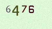 Visual Confirmation Security Code
