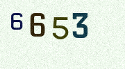 Visual Confirmation Security Code