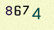 Visual Confirmation Security Code