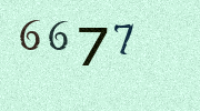 Visual Confirmation Security Code