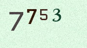 Visual Confirmation Security Code