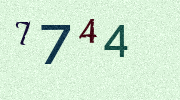 Visual Confirmation Security Code