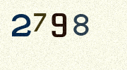 Visual Confirmation Security Code