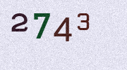 Visual Confirmation Security Code