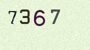 Visual Confirmation Security Code