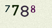 Visual Confirmation Security Code