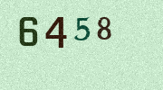 Visual Confirmation Security Code
