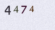 Visual Confirmation Security Code