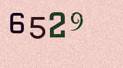Visual Confirmation Security Code