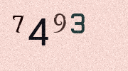 Visual Confirmation Security Code