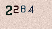 Visual Confirmation Security Code