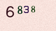 Visual Confirmation Security Code