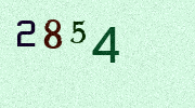 Visual Confirmation Security Code