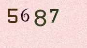 Visual Confirmation Security Code