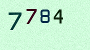 Visual Confirmation Security Code