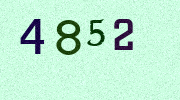 Visual Confirmation Security Code