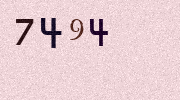 Visual Confirmation Security Code