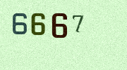 Visual Confirmation Security Code
