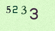 Visual Confirmation Security Code
