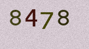 Visual Confirmation Security Code